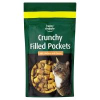 HAPPY SHOPPER  CRUNCHY FILLED POCKETS FOR CATS