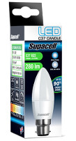 SUPACELL CANDLE B22 5W