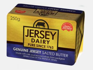 JERSEY DAIRY SALTED BUTTER, 250GRM
