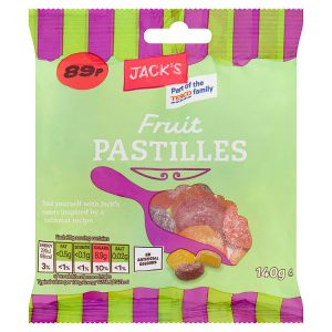 JACK’S SHOPPER FRUIT PASTILLES