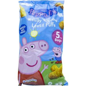 PEPPA PIG CHEESEY LENTIL PUFFS