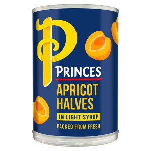 PRINCES APRICOT HALVES IN SYRUP