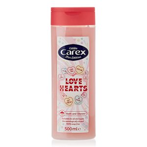 CAREX LOVE HEARTS SHOWER & BATH GEL