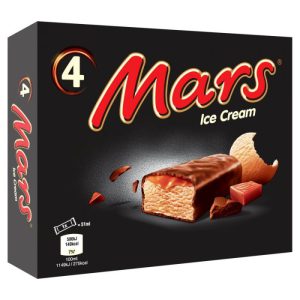 MARS 4 ICE CREAM BARS